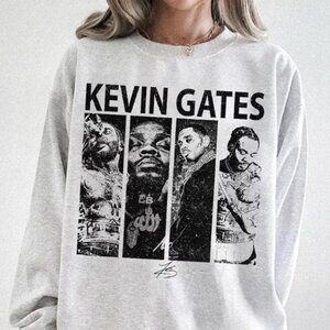 Kevin Gates Rap Vintage Sweatshirt – Retro Hip Hop Graphic Pullover